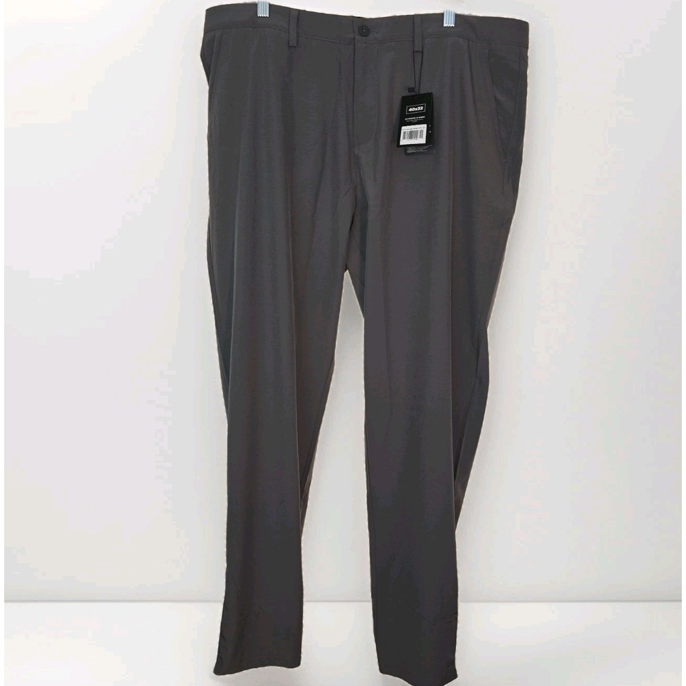 NWT Waggle Golf Men's Greenside Joggers Dark Grey Smoke 40 x 32 NWT